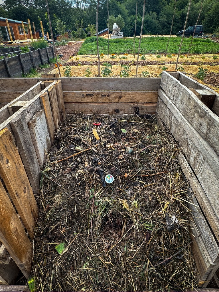 Build and Charge a Three-Bay Compost System