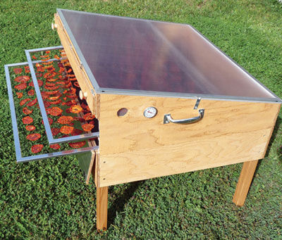 Build a Solar Food Dryer or Drying Rack