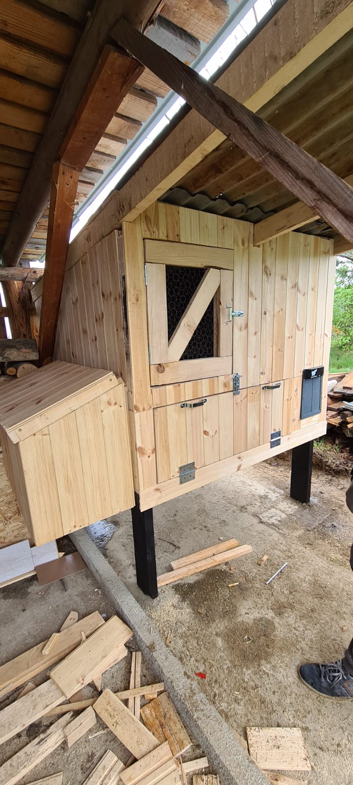 Build a Chicken Tractor or Small Chicken Coop