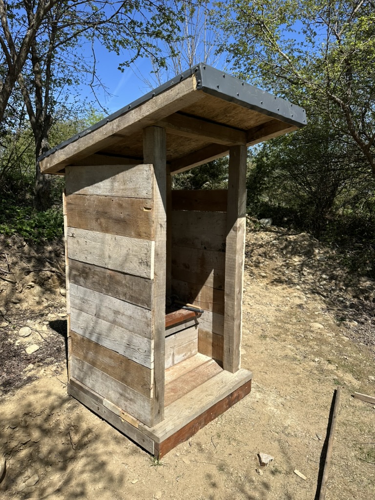 Build a Dry-Toilet or Outhouse Enclosure
