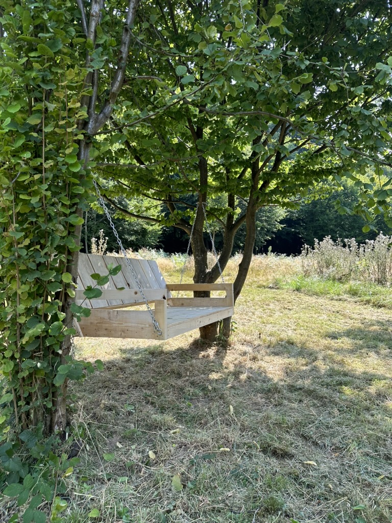 Build a Giant Suspended Forest Daybed
